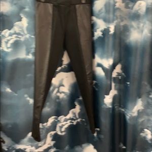 Faux Leather and Spandex